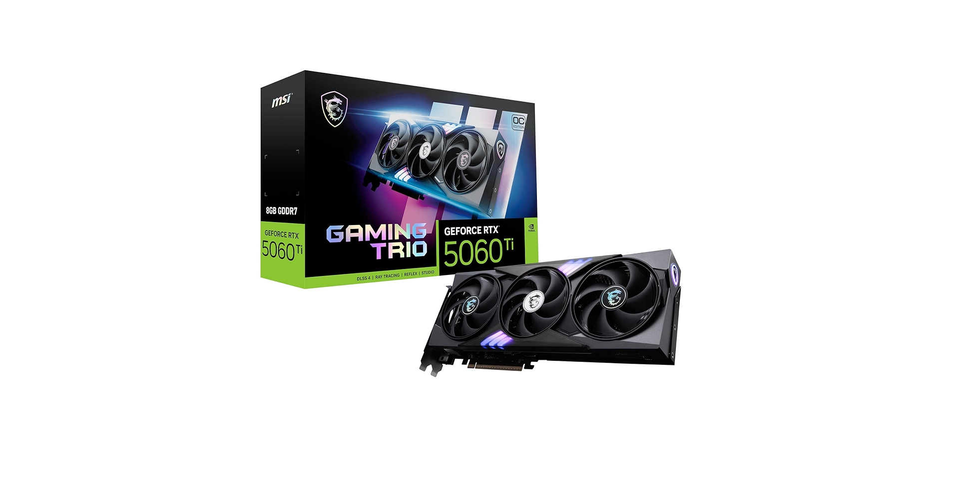 m*o様 MSI GEFORCE RTX 5060 OC EDITION Amazon.com: MSI Gaming RTX 5060 Ti 8G Gaming Trio OC